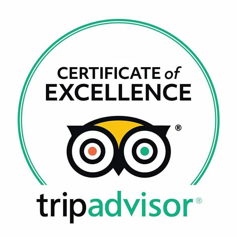TripAdvisor Certificate of Excellence 2015